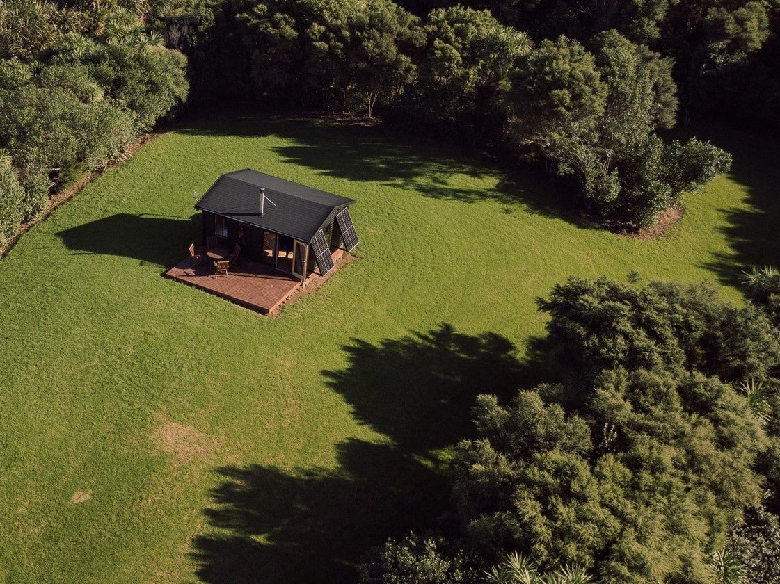 Rob and Louisa's Off Grid Office and Bach