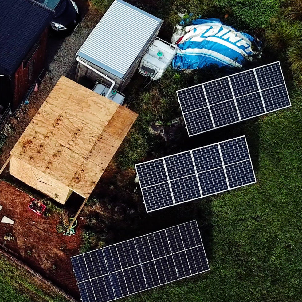 GridFree Lifestyle complete solar solution with battery for rural NZ homes