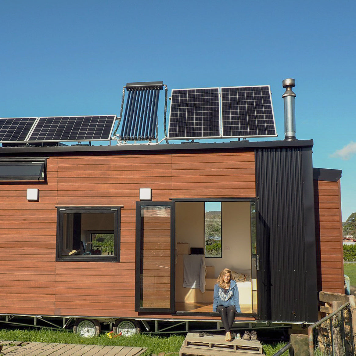 Off-grid solar system ideal for weekend getaways and tiny houses