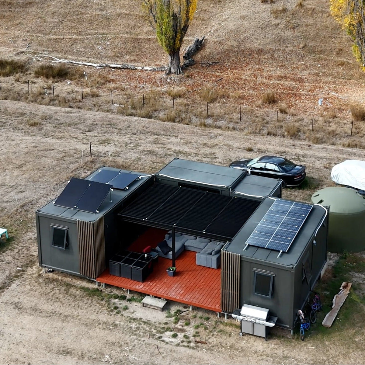GridFree bach kit for powering small off-grid homes reliably