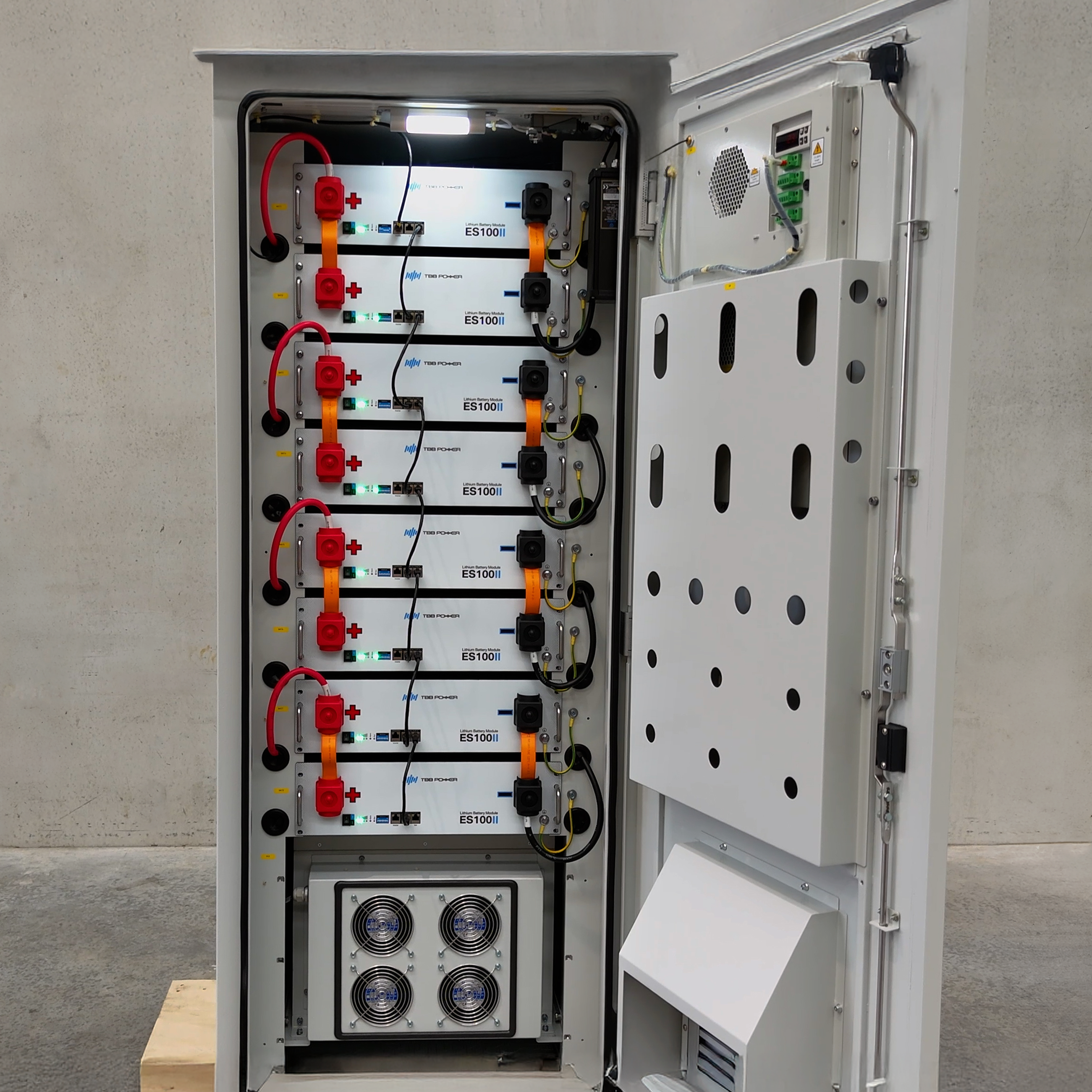 Advanced solar system for large homes without grid access