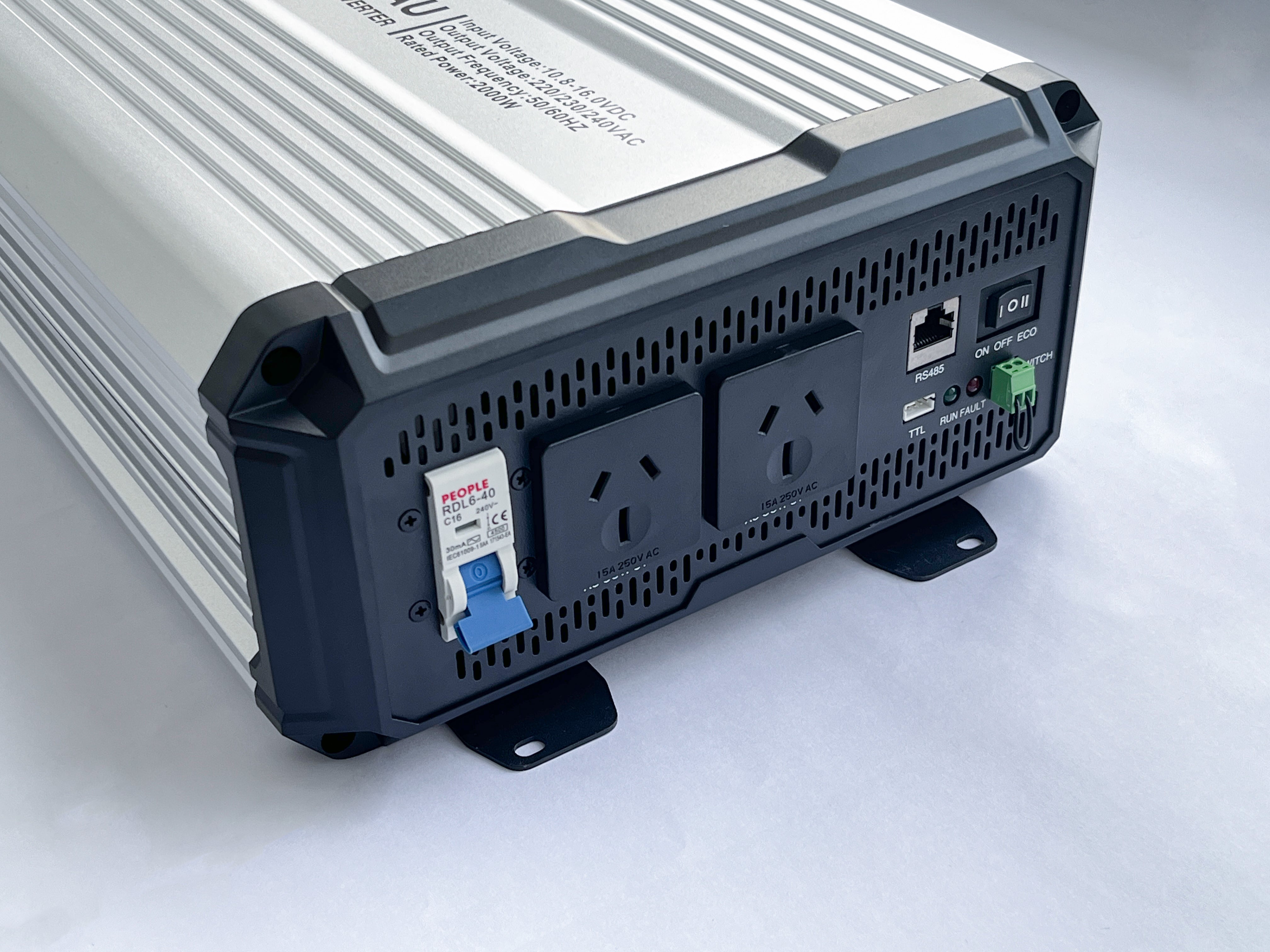 SRNE 12V 2kW Pure Sine wave inverter (AU/NZ)