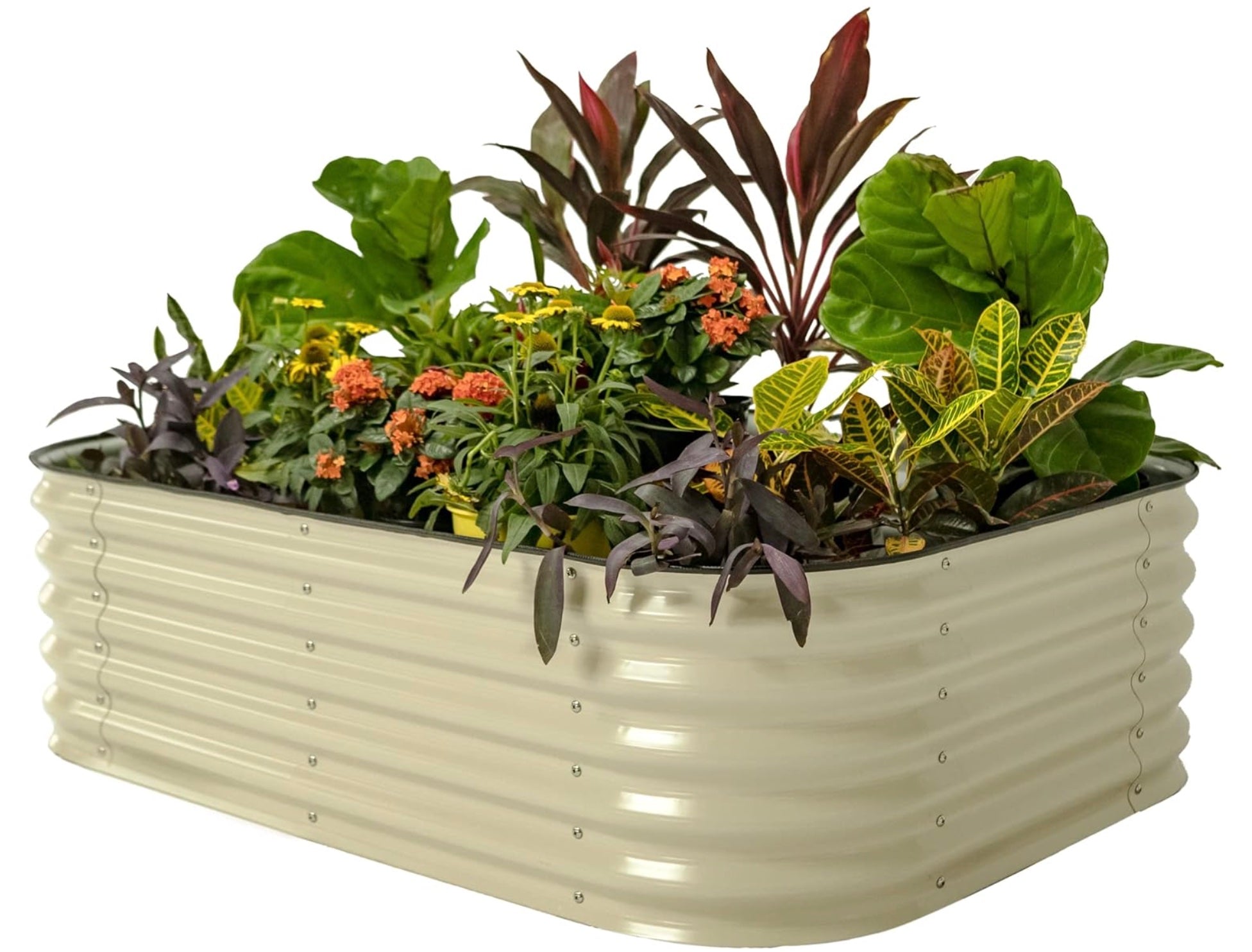 Raised Garden Bed 17'' Tall 6-In-1 Galvanised (On Pre-Order)