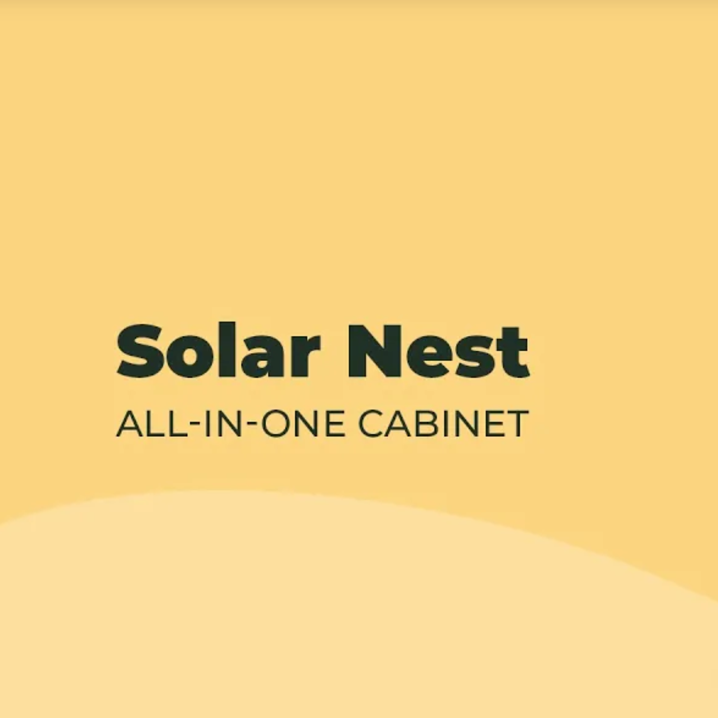 The Tui Solar Nest | All-In-One Cabinet Off-Grid Solar System