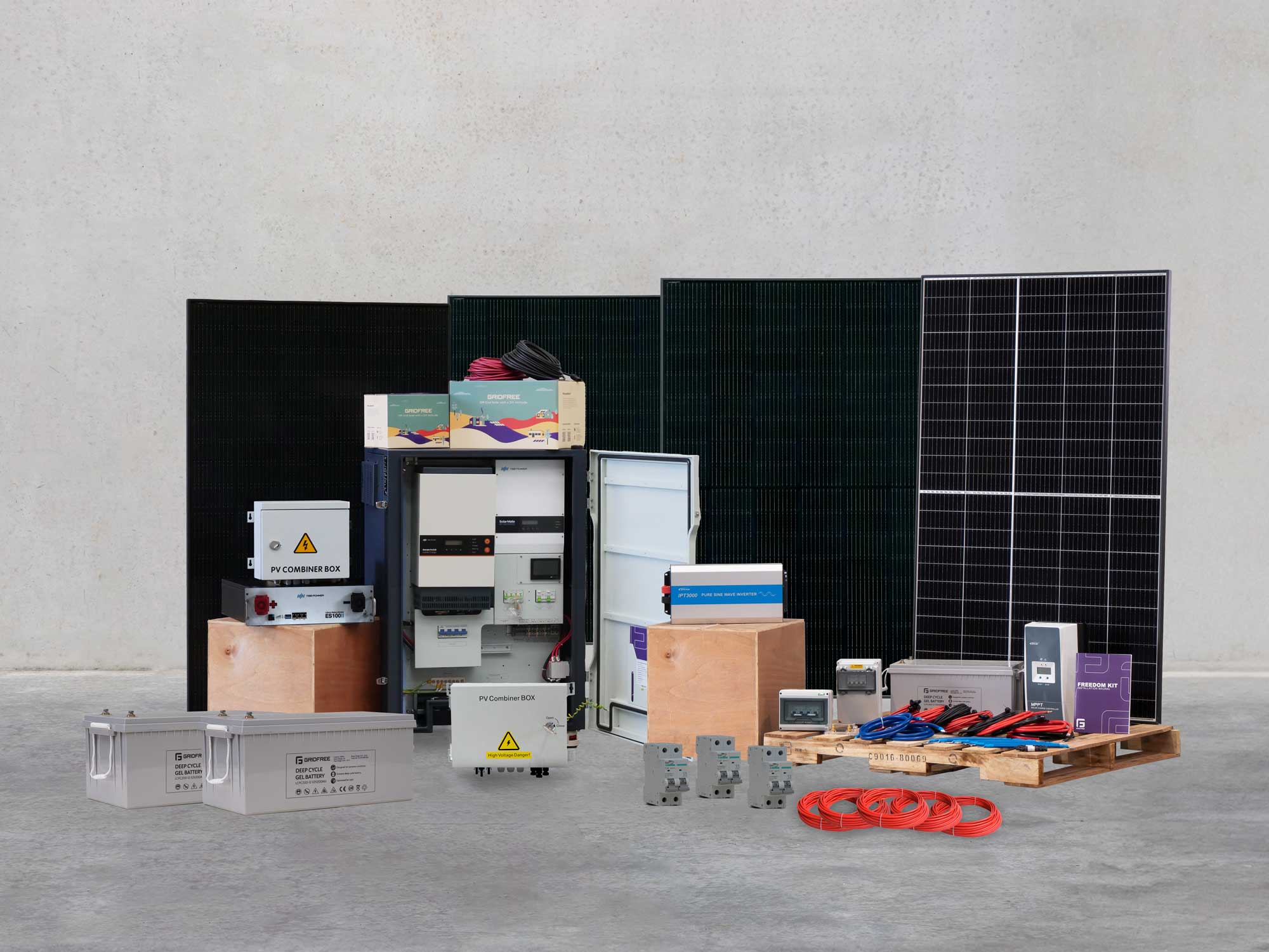 DIY Off the Grid Solar Power Kits Off Grid Solar Panels GridFree