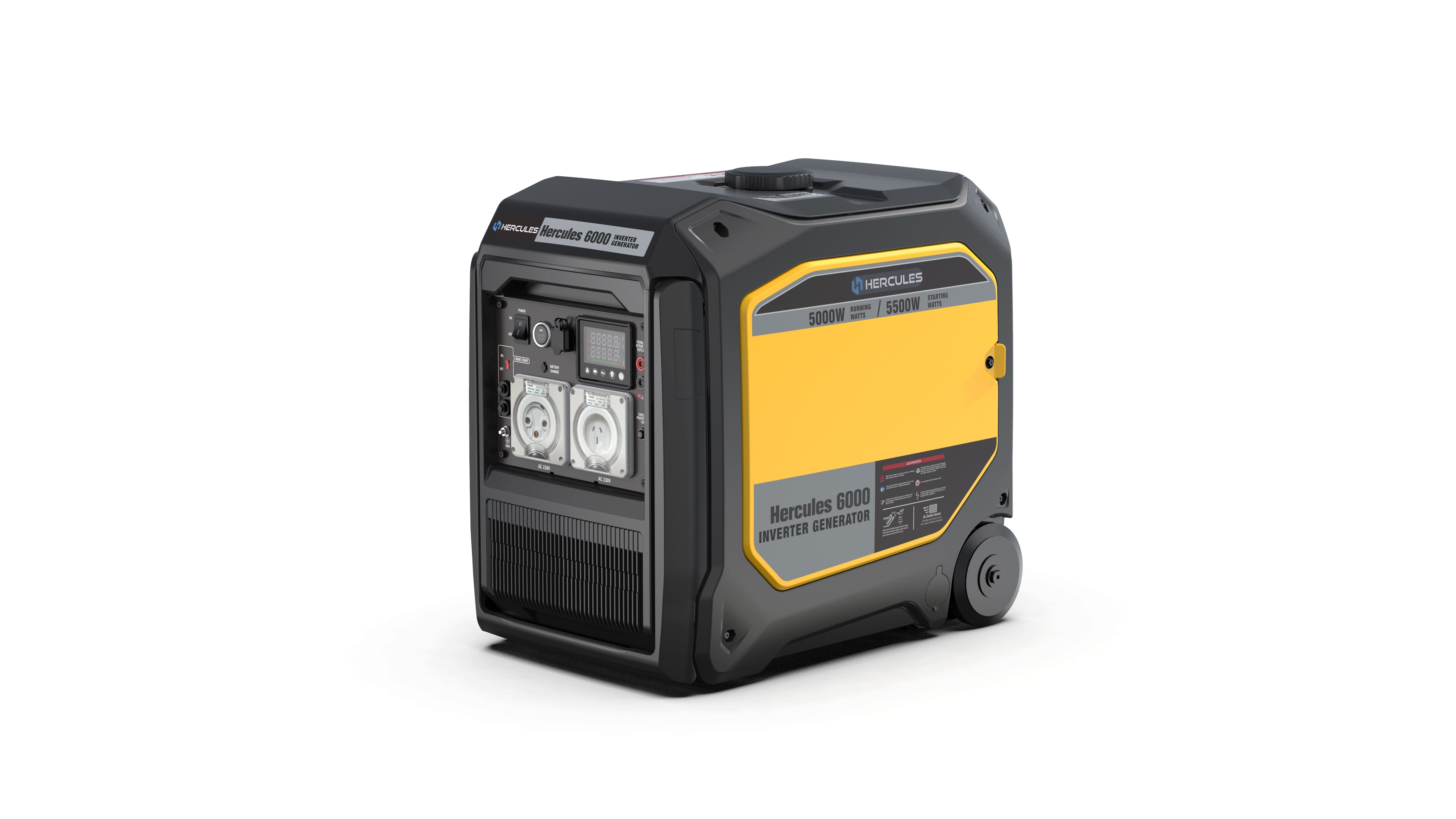 NEW Hercules 6000 Inverter Generator – Pure Sine Wave, Auto Start, Solar-Ready