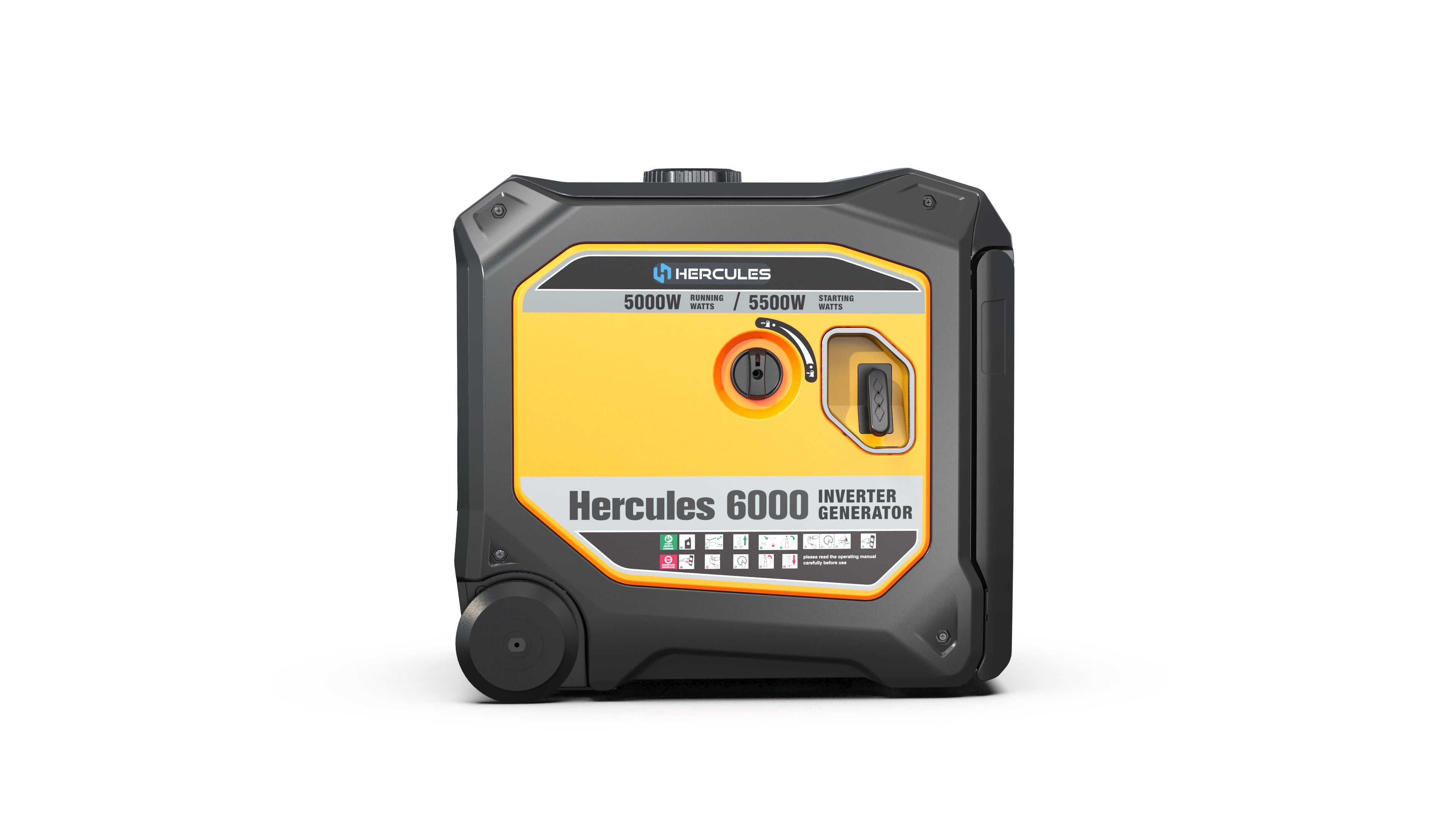 NEW Hercules 6000 Inverter Generator – Pure Sine Wave, Auto Start, Solar-Ready