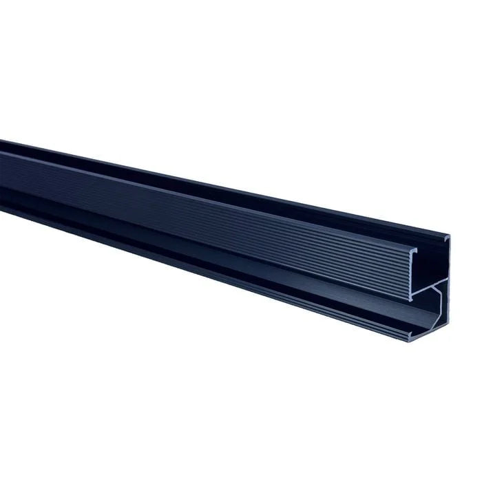 2.4m Solar mounting rail (Black)
