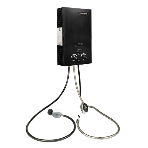 Bushranger Gas Hot Water System Camping Shower NZ GridFree
