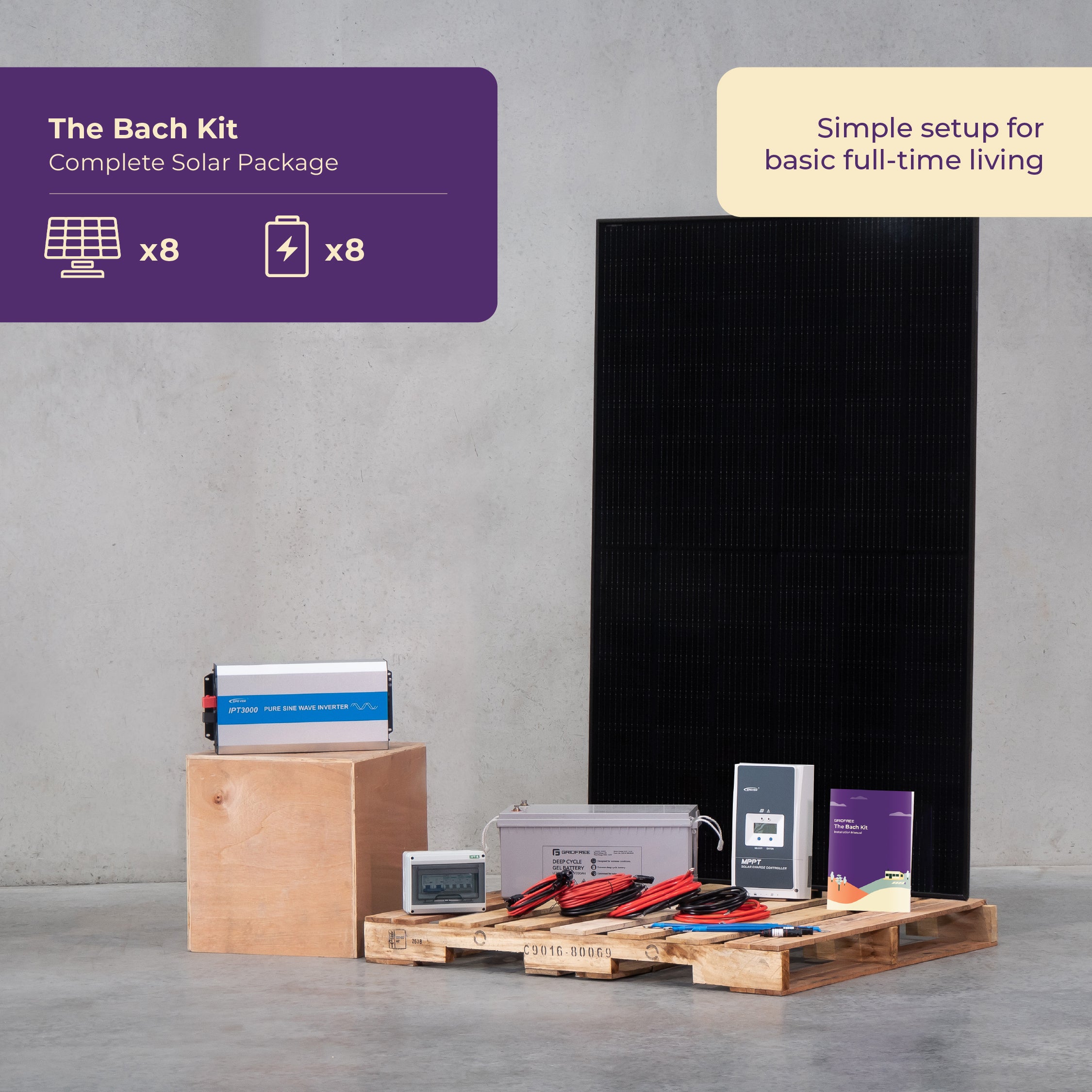 The Bach Kit | Off-Grid Solar System