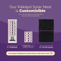 The Kākāpō Solar Nest |  All-In-One Cabinet Off-Grid Solar System