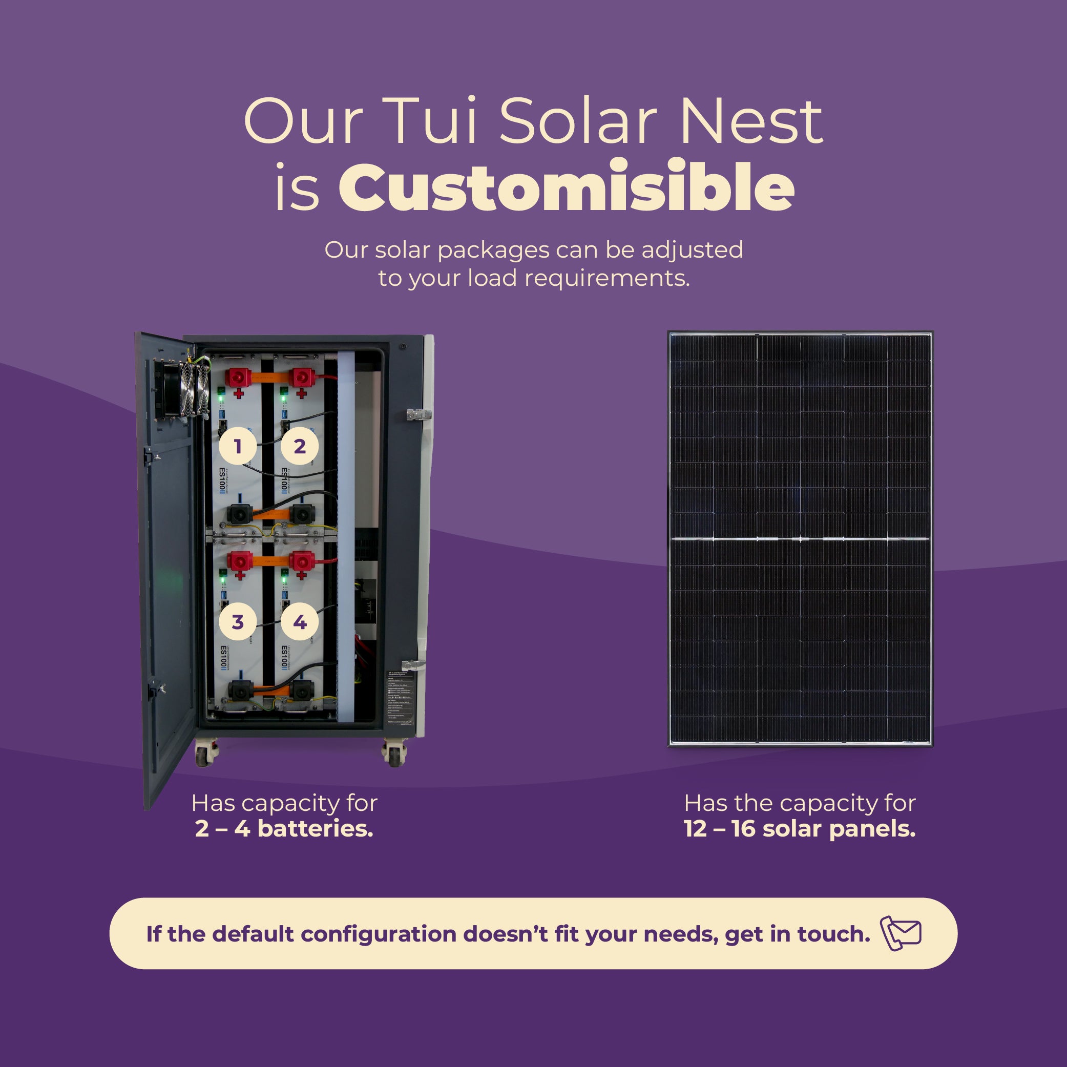 The Tui Solar Nest | All-In-One Cabinet Off-Grid Solar System