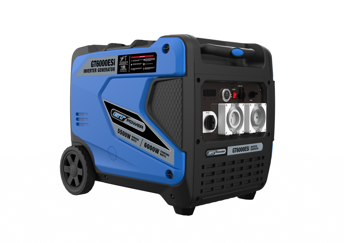 GT Power GT6000ESi Inverter Generator with Electric Start 6000W