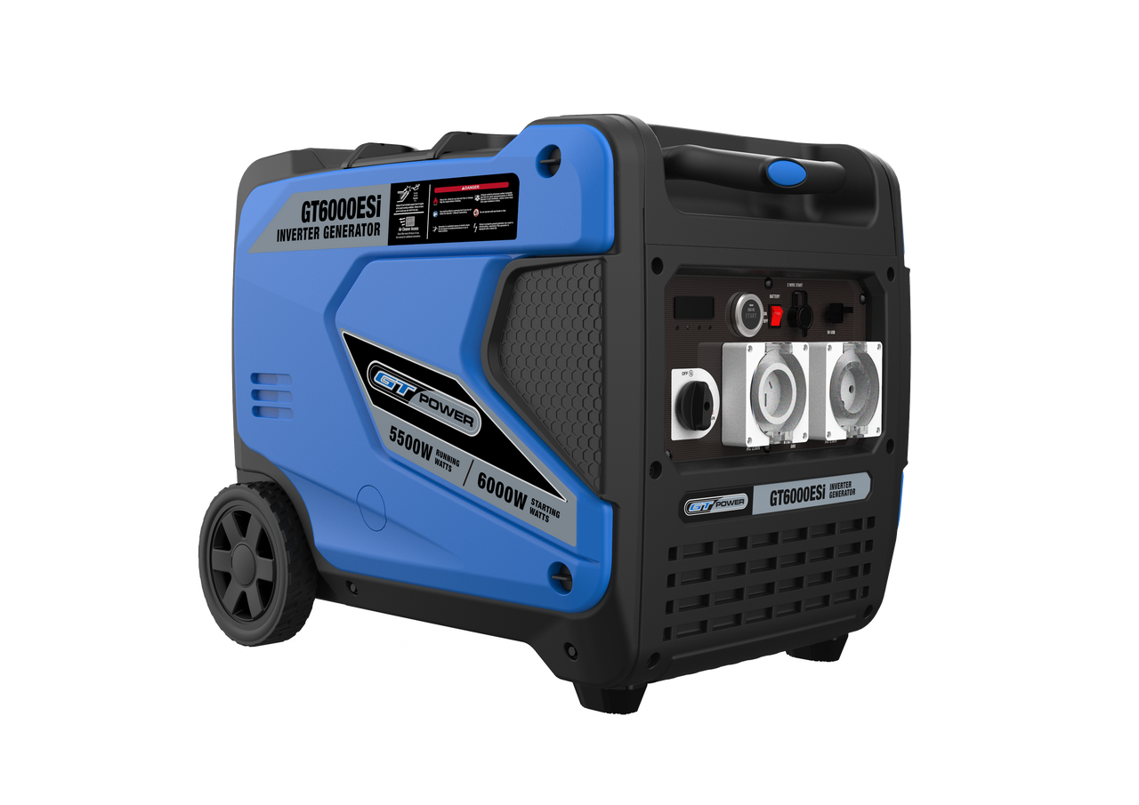 GT Power GT6000ESi Inverter Generator with Electric Start 6000W