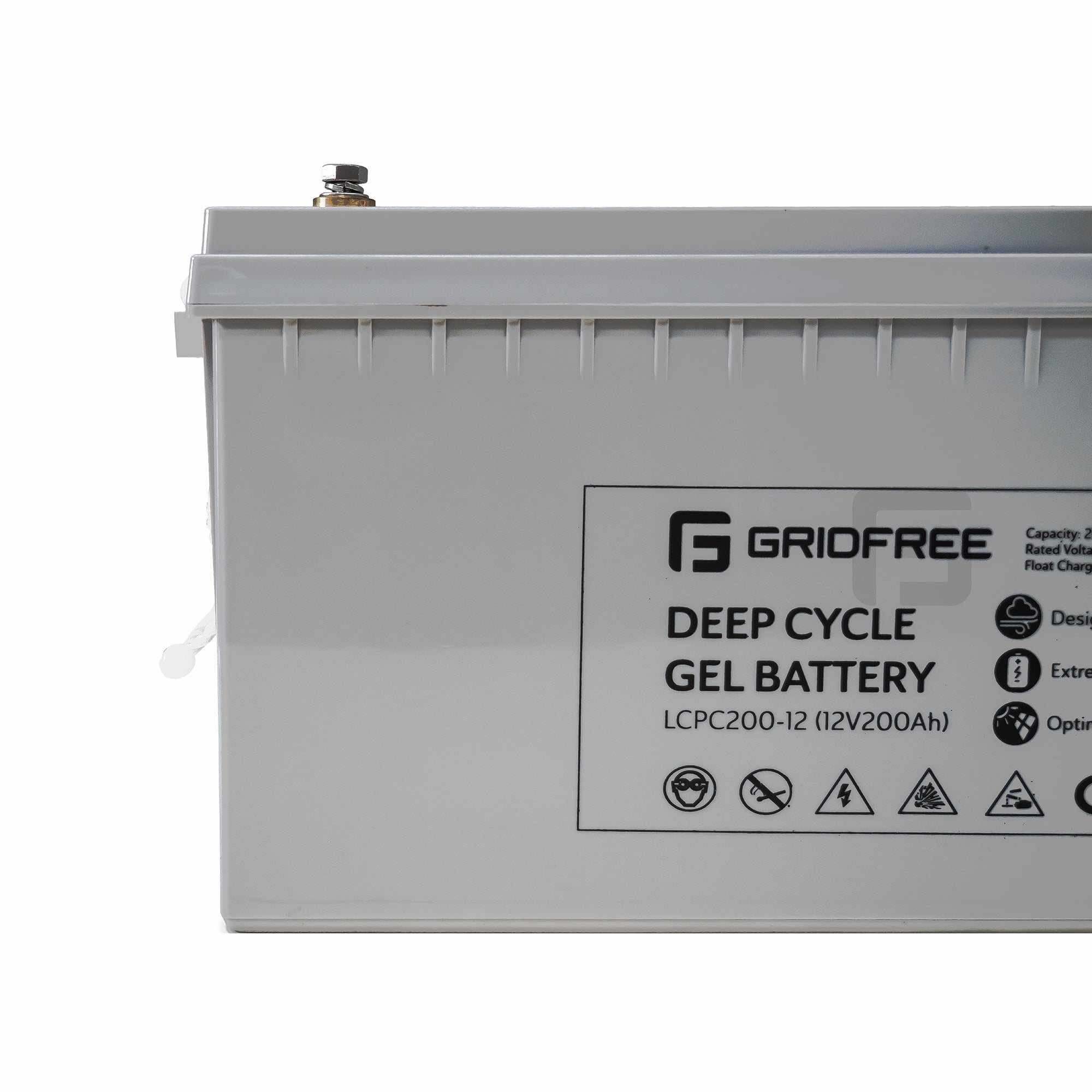 12v200Ah Gel Deep Cycle Battery