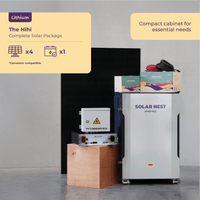 The Hihi Solar Nest | All-In-One Cabinet Off-Grid Solar System