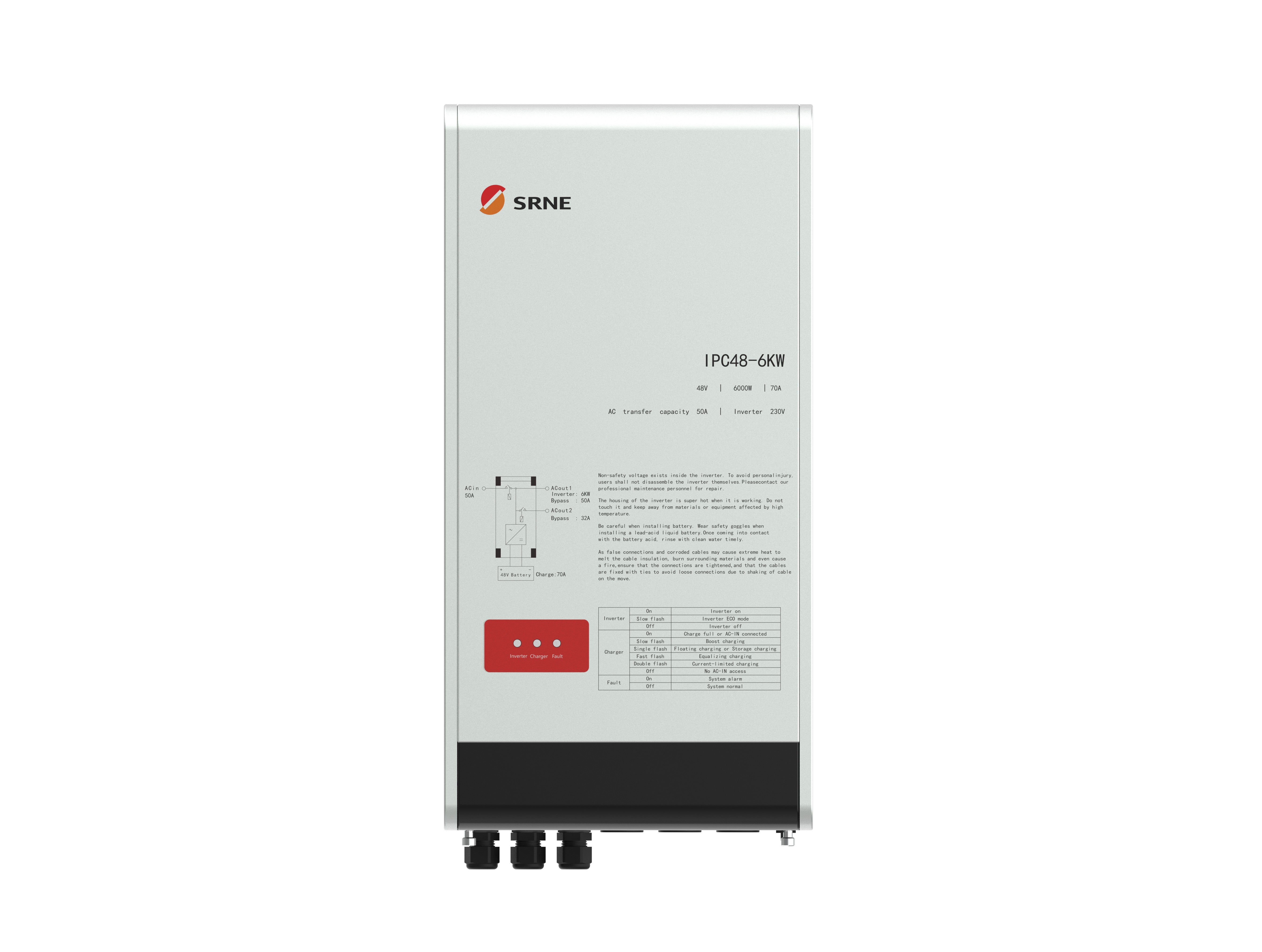 SRNE 6000W Inverter Charger