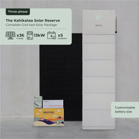 The Kahikatea Solar Reserve | 13kW 3-Phase Grid-Tied Solar System