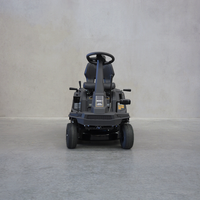 RATO MR24EG Compact Ride-On Lawn Mower | 24" 3-in-1 Rider with Catcher, Mulching Side Discharge