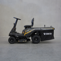RATO MR24EG Compact Ride-On Lawn Mower | 24" 3-in-1 Rider with Catcher, Mulching Side Discharge