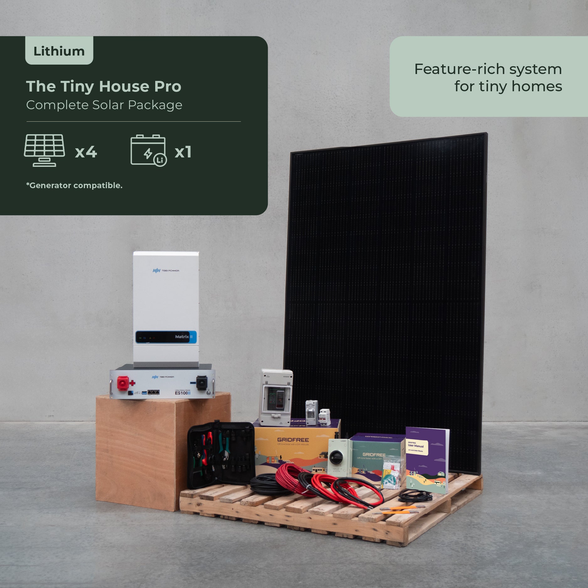The Tiny House Pro | Off-Grid Solar System