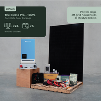 Comfortably powers your large off-grid household or lifestyle block