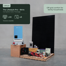 Off-grid solar system for family homes and lifestyle blocks.