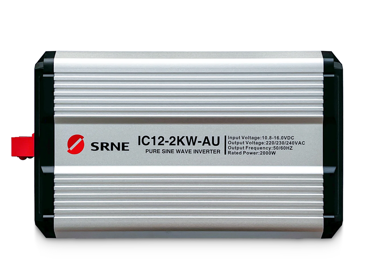 SRNE 12V 2kW Pure Sine wave inverter (AU/NZ)