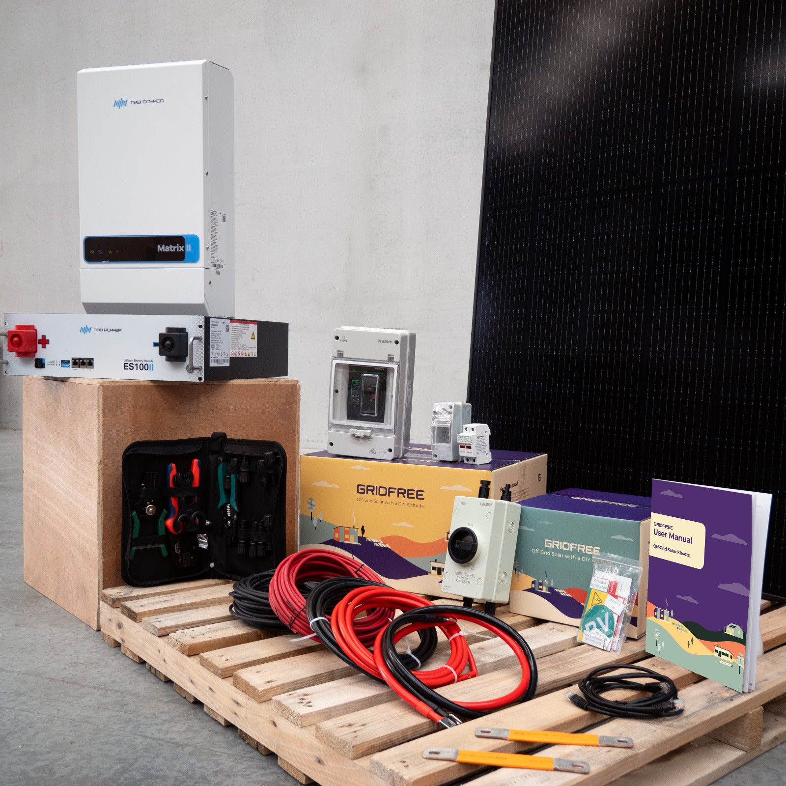Feature-rich solar package designed for full-time tiny house living