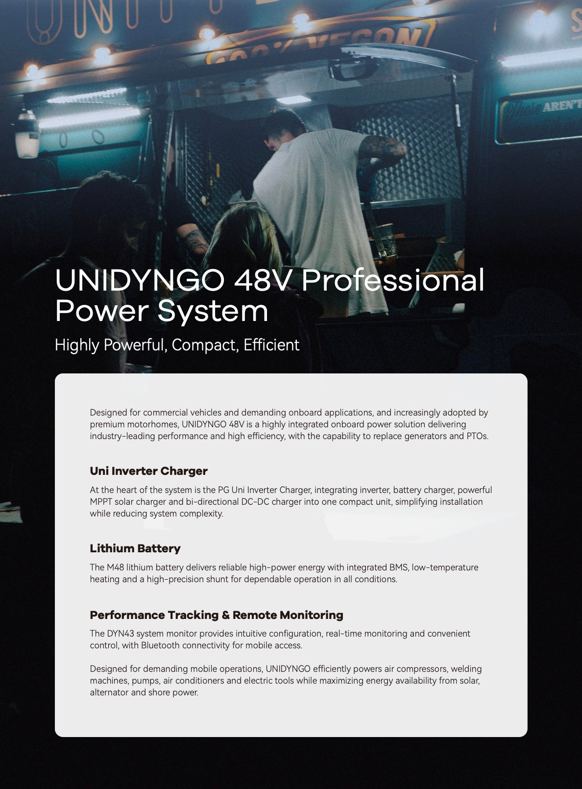 TBB Mobile - Unidyngo PG4.0S 4000W Inverter Charger