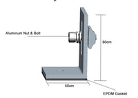 Universal L-Feet Roof Mount - 4 Panel