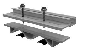 Corrugated Iron Roof Mount (Rail-Free) - 4 Panels